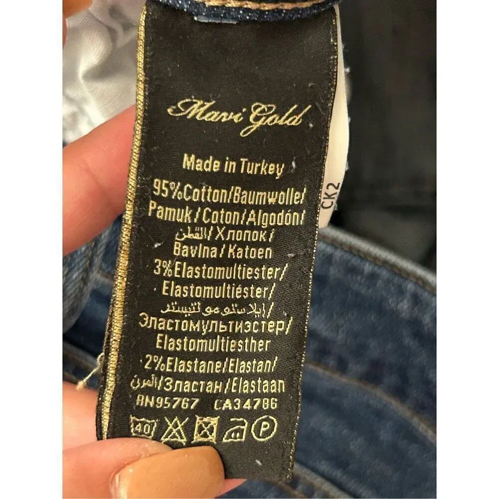 Mavi Gold Cindy Mom Jeansâsize 30 inseamâ26.5 - Picture 5 of 9